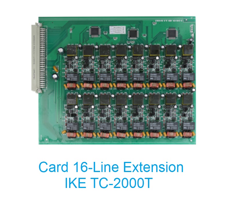 Card mở rộng 16-Line Analog IKE TC-2000T-16(EXT)
